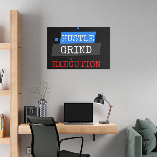 Hustle Grind Execution Canvas